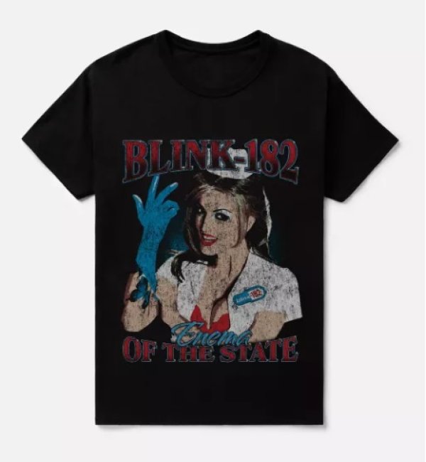 画像7: カリフォルニア買付アイテム 送料無料 BLINK182 / Enema of the State Tシャツ ブラック (7)