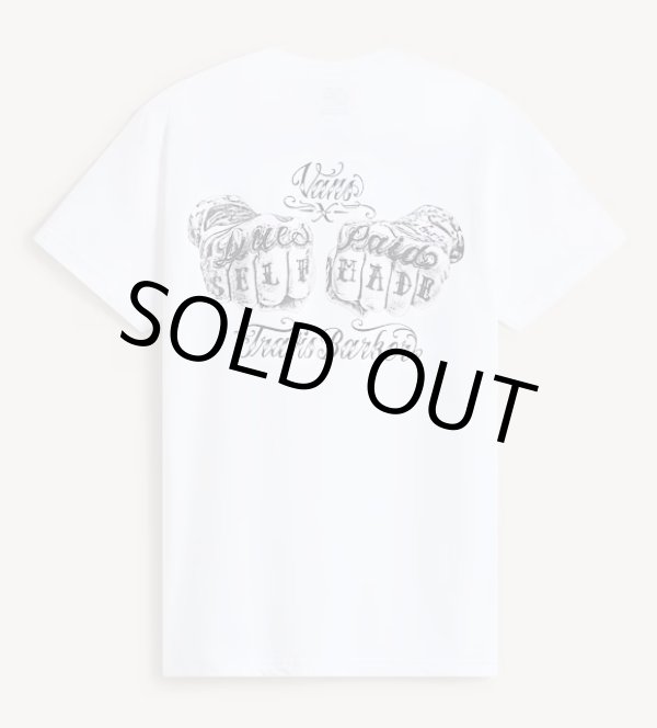 画像12: カリフォルニア買付アイテム 送料無料 プレミアムアイテム VANS x TRAVIS BARKER / Self Made ルーズフィットTシャツ ホワイト (12)