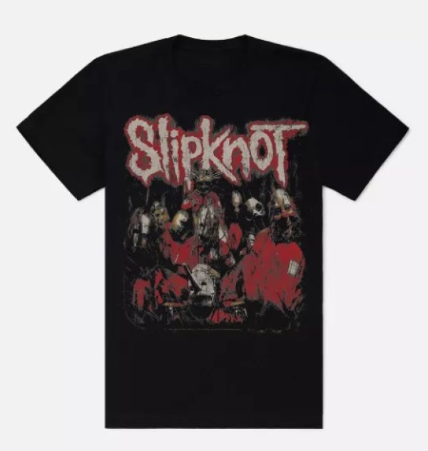 画像11: カリフォルニア買付アイテム 送料無料 SLIPKNOT / Tour Tシャツ ブラック (11)