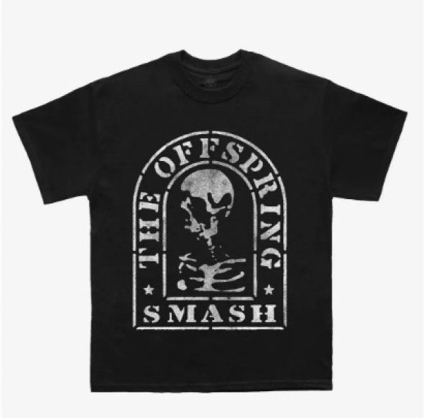 画像7: カリフォルニア買付アイテム 送料無料 THE OFFSPRINGS / Skeleton Smash Tシャツ ブラック (7)