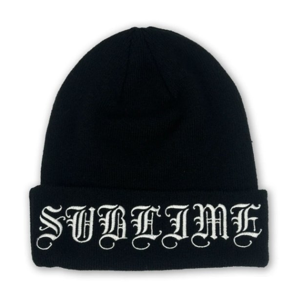 画像6: カリフォルニア買付アイテム 送料無料 プレミアムアイテム 2枚限定入荷 SUBLIME x SMKFLWR / Logo ニットキャップ (6)