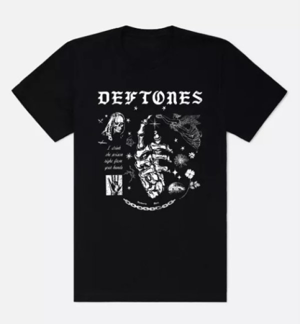 画像7: カリフォルニア買付アイテム 送料無料 DEFTONES / Poison Tシャツ ブラック (7)