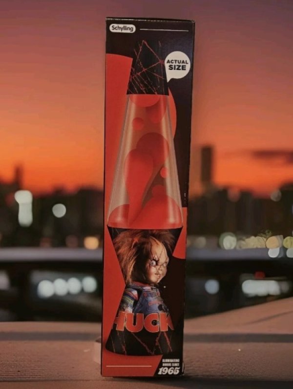 画像1: カリフォルニア買付アイテム 送料無料 限定品 1個のみの入荷 CHUCKY LAVA LAMP (1)