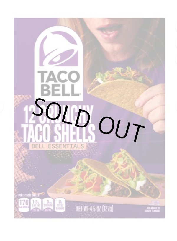 画像4: カリフォルニア買付アイテム TACO BELL / 12 Crunchy TACO SHELLS  (4)