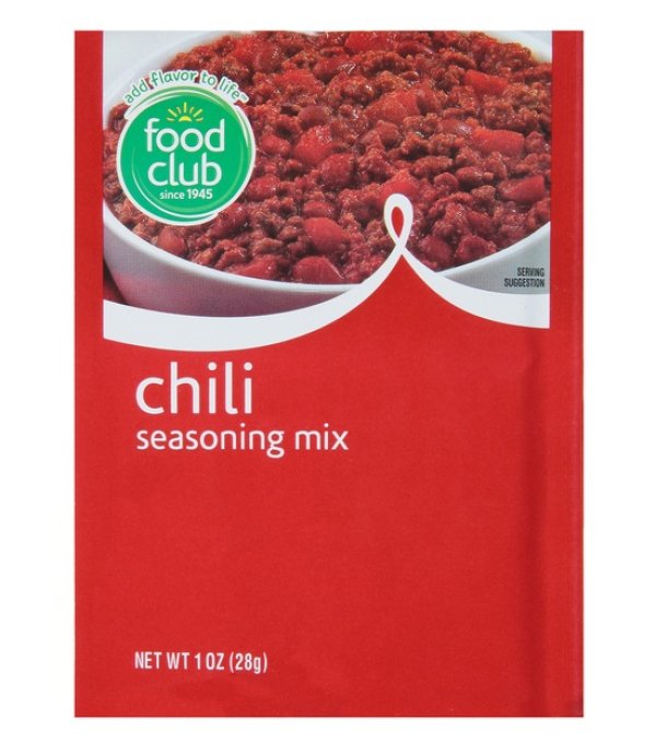 画像3: カリフォルニア買付アイテム food club / chili seasoning mix 28g (3)