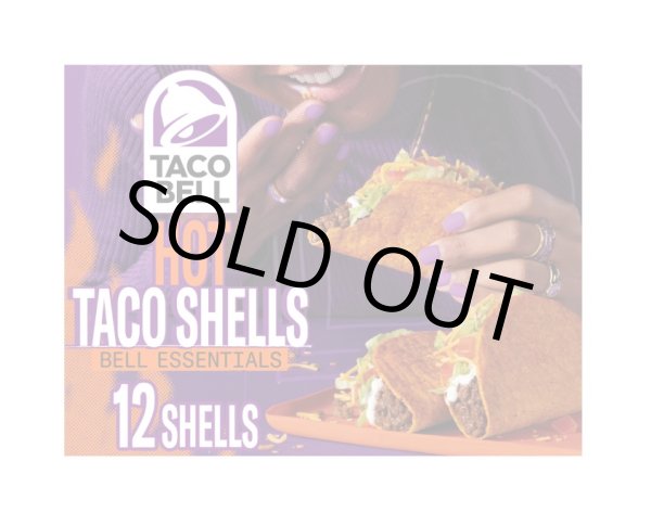 画像4: カリフォルニア買付アイテム TACO BELL / HOT Seasoned Flavor TACO SHELLS  (4)
