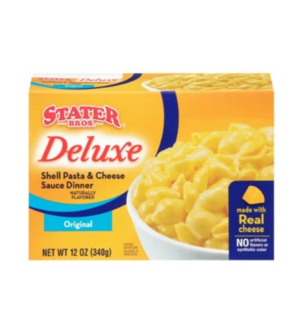 画像5: カリフォルニア買付アイテム STATER BROS / Deluxe Shell Pasta & Cheese Souce Dinner Original (5)