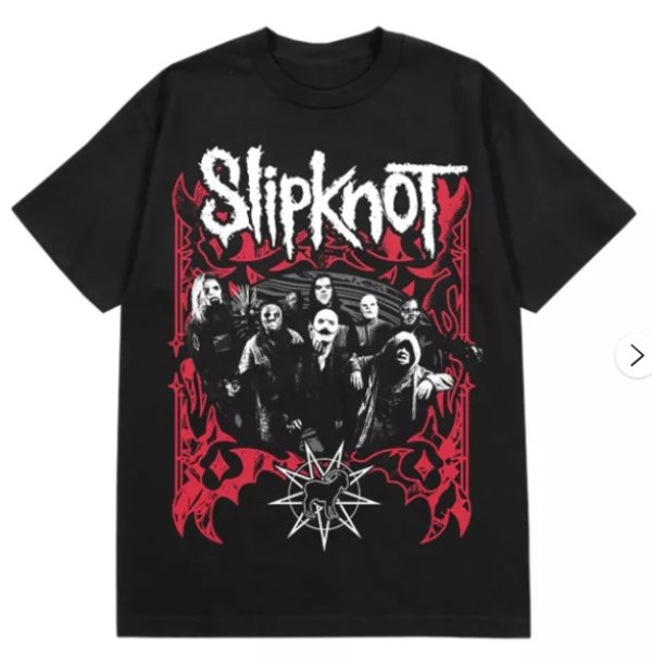 画像9: カリフォルニア買付アイテム 送料無料 SLIPKNOT / Band Tシャツ ブラック (9)