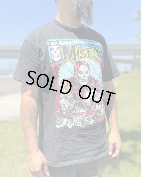 画像4: カリフォルニア買付アイテム 送料無料 L,XLサイズのみ MISFITS / Comic Cover Tシャツ ブラック (4)