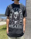 画像1: カリフォルニア買付アイテム 送料無料 THE OFFSPRINGS / Skeleton Smash Tシャツ ブラック (1)