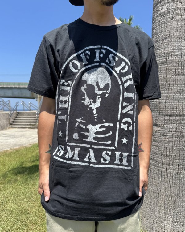 画像1: カリフォルニア買付アイテム 送料無料 THE OFFSPRINGS / Skeleton Smash Tシャツ ブラック (1)