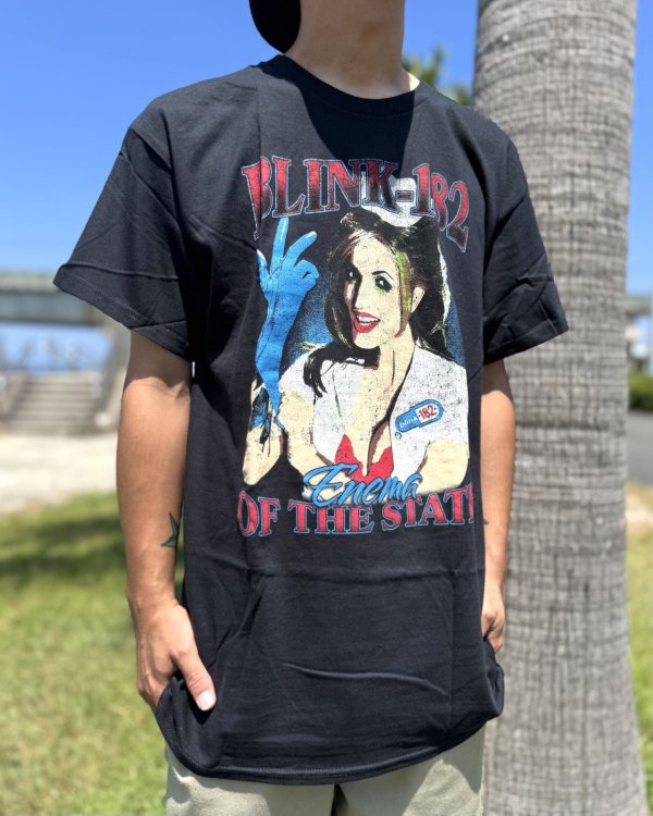 画像4: カリフォルニア買付アイテム 送料無料 BLINK182 / Enema of the State Tシャツ ブラック (4)