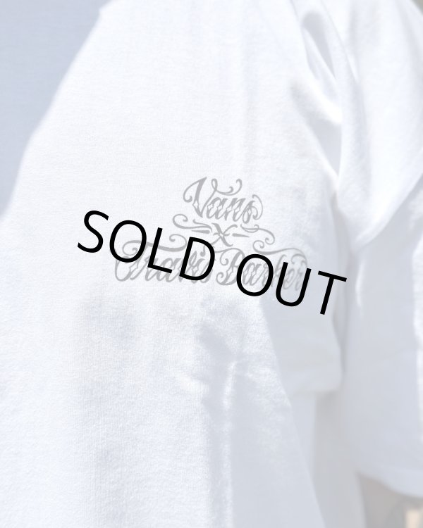 画像4: カリフォルニア買付アイテム 送料無料 プレミアムアイテム VANS x TRAVIS BARKER / Self Made ルーズフィットTシャツ ホワイト (4)