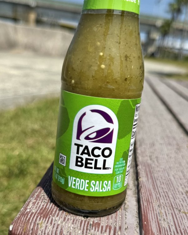 画像1: カリフォルニア買付アイテム TACO BELL / Verde Sauce 213g (1)