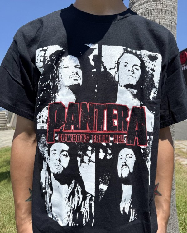 画像3: カリフォルニア買付アイテム 送料無料 PANTERA / Cowboys from Hell Tシャツ ブラック (3)
