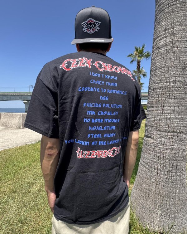 画像6: カリフォルニア買付アイテム 送料無料 OZZY OSBOURNE / BLIZZARD OF OZZ Tシャツ ブラック (6)