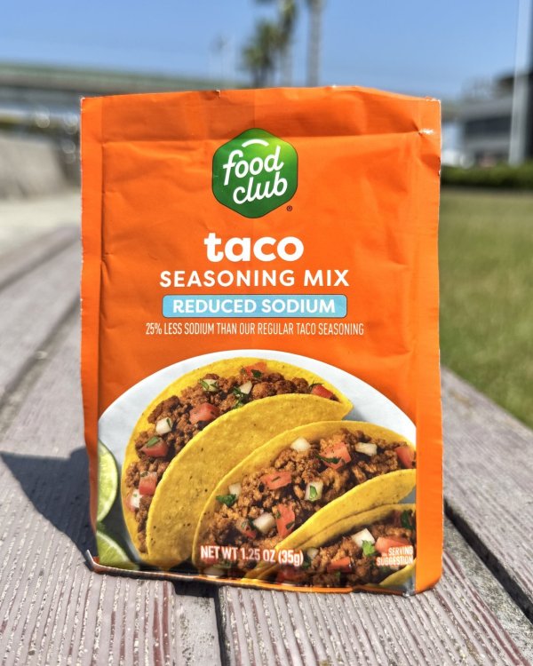 画像1: カリフォルニア買付アイテム food club / taco seasoning mix 35g (1)