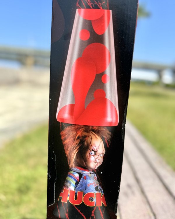 画像8: カリフォルニア買付アイテム 送料無料 限定品 1個のみの入荷 CHUCKY LAVA LAMP (8)