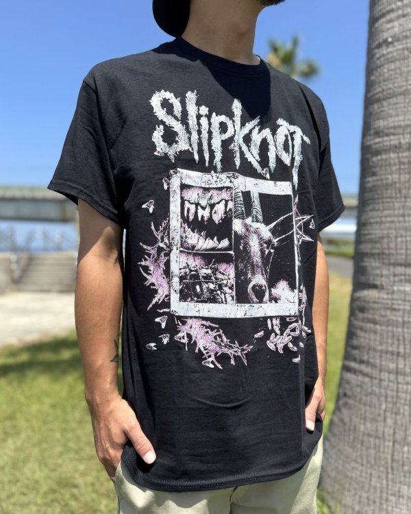 画像5: カリフォルニア買付アイテム 送料無料 SLIPKNOT / Maggots Heavyweight Tシャツ ブラック (5)
