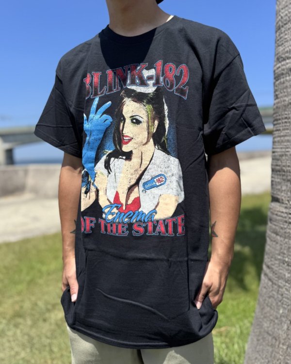 画像5: カリフォルニア買付アイテム 送料無料 BLINK182 / Enema of the State Tシャツ ブラック (5)