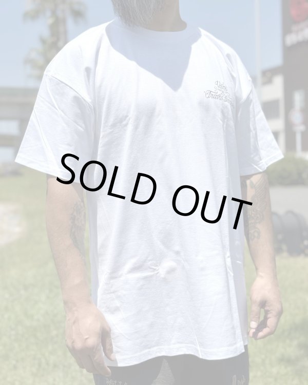 画像9: カリフォルニア買付アイテム 送料無料 プレミアムアイテム VANS x TRAVIS BARKER / Self Made ルーズフィットTシャツ ホワイト (9)