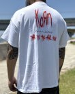 画像6: カリフォルニア買付アイテム 送料無料 XL、2XLサイズのみ KORN / Hopscotch Tシャツ ホワイト (6)