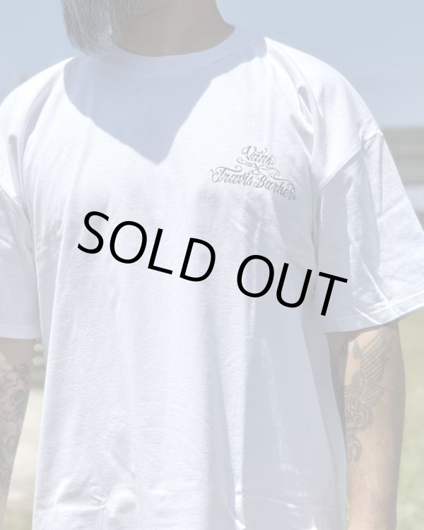 画像3: カリフォルニア買付アイテム 送料無料 プレミアムアイテム VANS x TRAVIS BARKER / Self Made ルーズフィットTシャツ ホワイト (3)