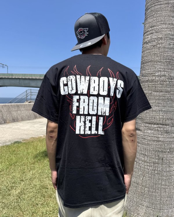 画像4: カリフォルニア買付アイテム 送料無料 PANTERA / Cowboys from Hell Tシャツ ブラック (4)