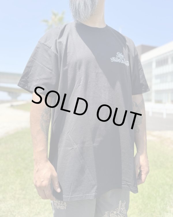 画像9: 2XLラスト1枚で終了 カリフォルニア買付アイテム 送料無料 プレミアムアイテム VANS x TRAVIS BARKER / Self Made ルーズフィットTシャツ ブラック (9)