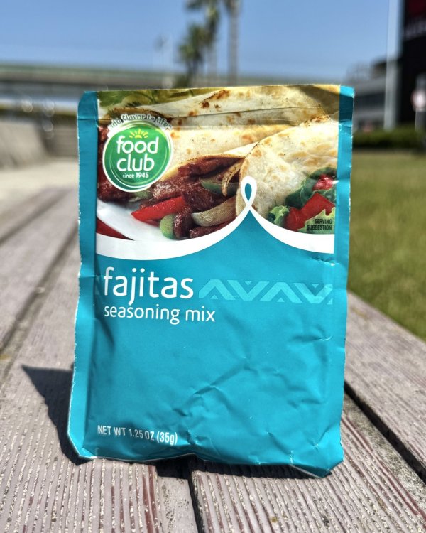 画像1: カリフォルニア買付アイテム food club / fajitas seasoning mix 35g (1)