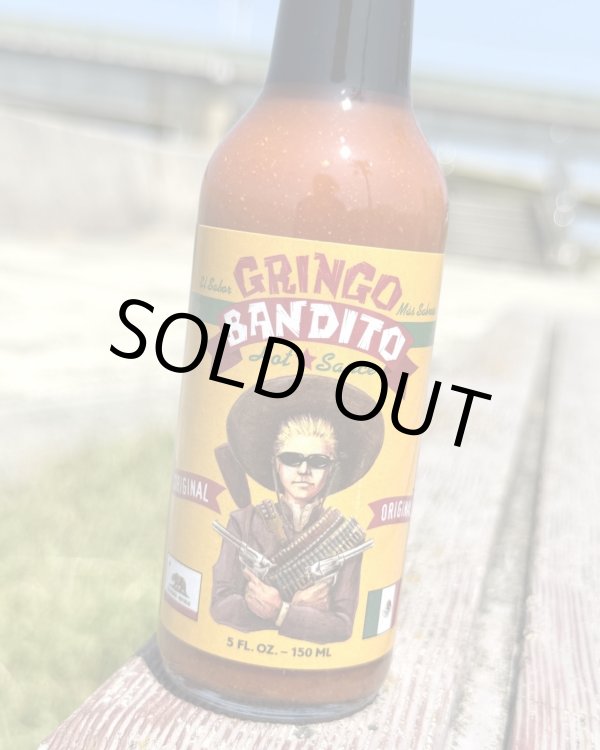 画像1: カリフォルニア買付アイテム 残り4本で終了 THE OFFSPRINGデクスターさんのソースブランド GRINGO BANDITO / ホットソース オリジナル 150ml (1)