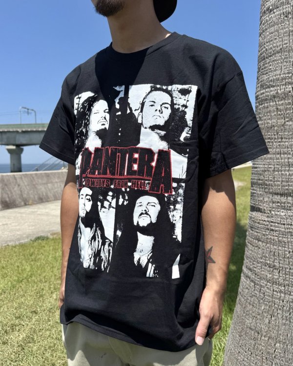 画像6: カリフォルニア買付アイテム 送料無料 PANTERA / Cowboys from Hell Tシャツ ブラック (6)