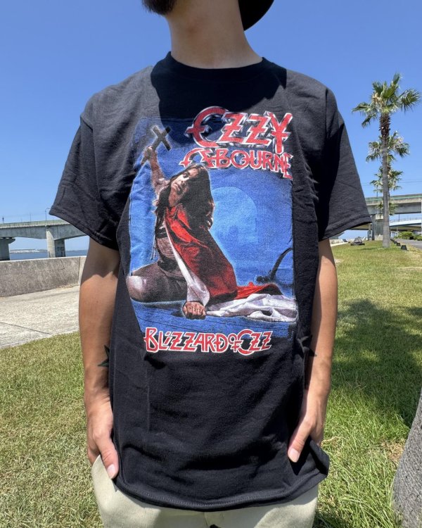 画像1: カリフォルニア買付アイテム 送料無料 OZZY OSBOURNE / BLIZZARD OF OZZ Tシャツ ブラック (1)