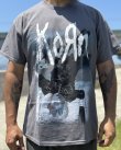 画像1: カリフォルニア買付アイテム 送料無料 KORN / Coming Undone Tシャツ チャコール (1)