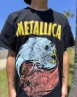 画像3: カリフォルニア買付アイテム 送料無料 M、Lサイズのみ METALLICA / Skull Yin Yang Tシャツ ブラック Artwork by PUSHEAD (3)