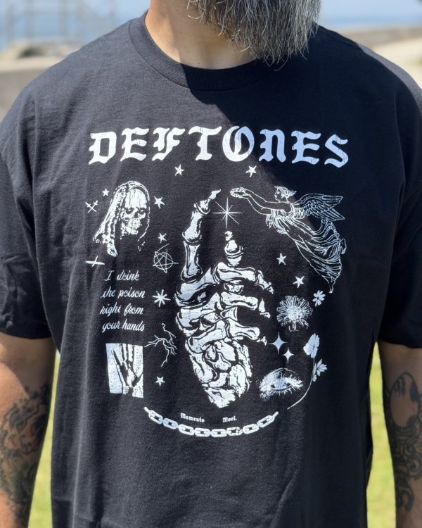 画像2: カリフォルニア買付アイテム 送料無料 DEFTONES / Poison Tシャツ ブラック (2)