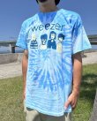 画像5: カリフォルニア買付アイテム 送料無料 WEEZER / Cartoon Band タイダイTシャツ ブルー (5)