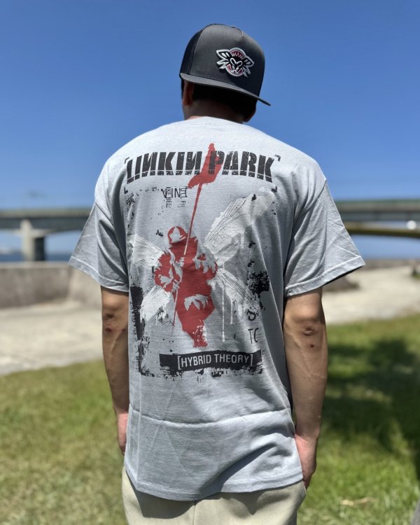 画像1: カリフォルニア買付アイテム 送料無料 LINKIN PARK / Hybrid Theory Tシャツ グレー (1)
