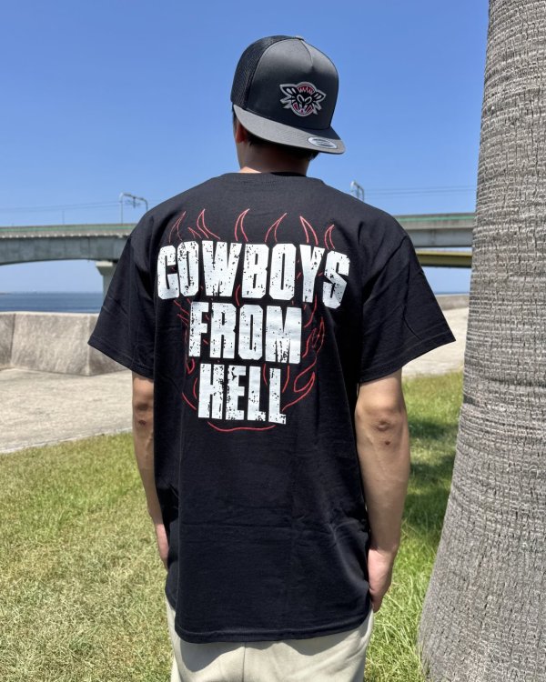 画像9: カリフォルニア買付アイテム 送料無料 PANTERA / Cowboys from Hell Tシャツ ブラック (9)