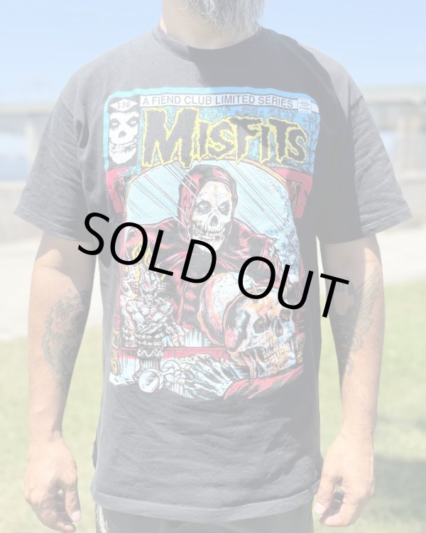 画像1: カリフォルニア買付アイテム 送料無料 L,XLサイズのみ MISFITS / Comic Cover Tシャツ ブラック (1)