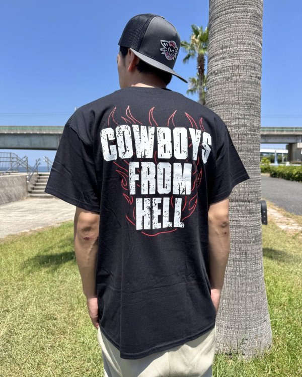 画像8: カリフォルニア買付アイテム 送料無料 PANTERA / Cowboys from Hell Tシャツ ブラック (8)