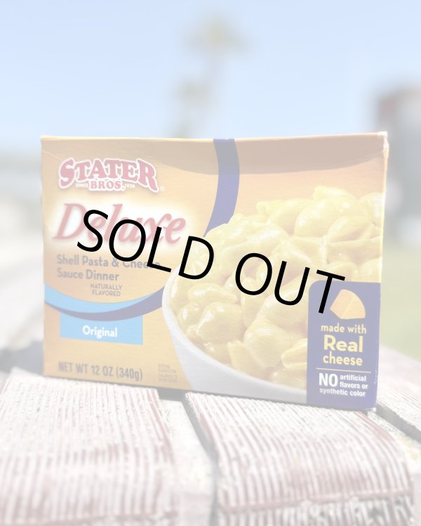 画像1: カリフォルニア買付アイテム STATER BROS / Deluxe Shell Pasta & Cheese Souce Dinner Original (1)