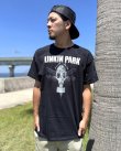 画像3: カリフォルニア買付アイテム 送料無料 LINKIN PARK / Gas Mask Tシャツ ブラック (3)