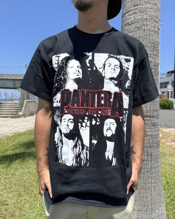 画像1: カリフォルニア買付アイテム 送料無料 PANTERA / Cowboys from Hell Tシャツ ブラック (1)