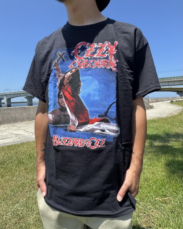 画像9: カリフォルニア買付アイテム 送料無料 OZZY OSBOURNE / BLIZZARD OF OZZ Tシャツ ブラック (9)