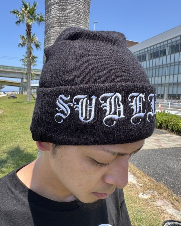 画像2: カリフォルニア買付アイテム 送料無料 プレミアムアイテム 2枚限定入荷 SUBLIME x SMKFLWR / Logo ニットキャップ (2)