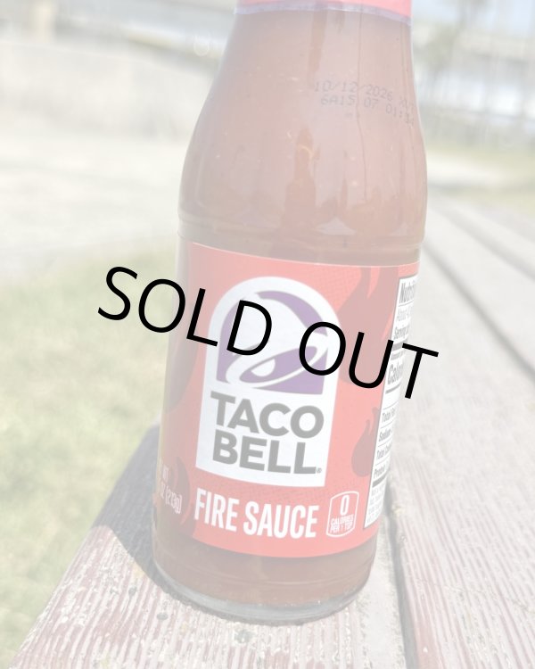 画像1: カリフォルニア買付アイテム ラスト1本で終了 TACO BELL / Fire Sauce 213g (1)