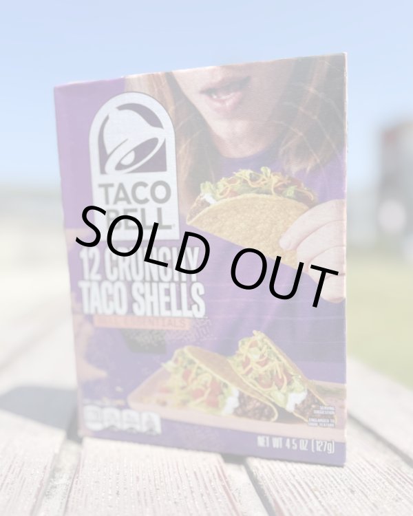 画像1: カリフォルニア買付アイテム TACO BELL / 12 Crunchy TACO SHELLS  (1)