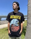 画像2: カリフォルニア買付アイテム 送料無料 M、Lサイズのみ METALLICA / Skull Yin Yang Tシャツ ブラック Artwork by PUSHEAD (2)