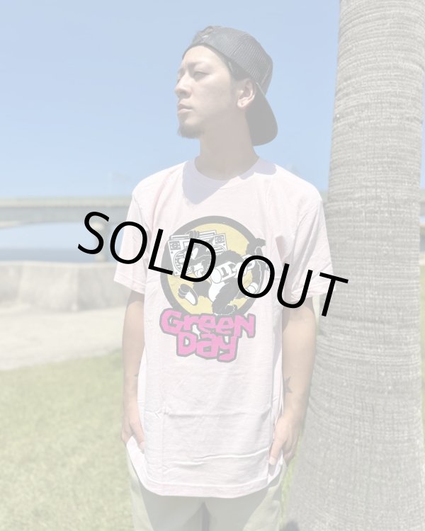 画像3: カリフォルニア買付アイテム 送料無料 XLラスト1枚で終了 GREEN DAY / Punk Cat Tシャツ ピンク (3)
